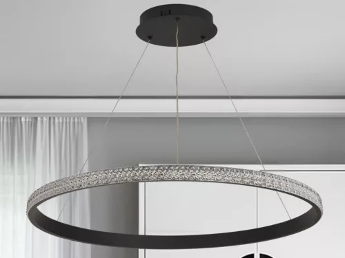 LED dizájn mennyezeti lámpa 55W, 3000–6500K, Ø800mm - J4387/B