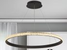 LED dizájn mennyezeti lámpa 55W, 3000–6500K, Ø800mm - J4387/B