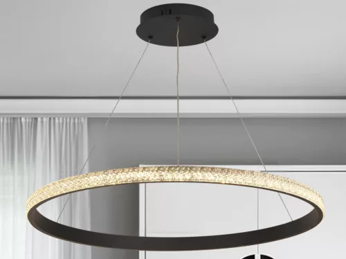 LED dizájn mennyezeti lámpa 55W, 3000–6500K, Ø800mm - J4387/B