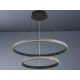 LED dizájn mennyezeti lámpa 65W, 3000–6500K, Ø400+600mm - J4388/B