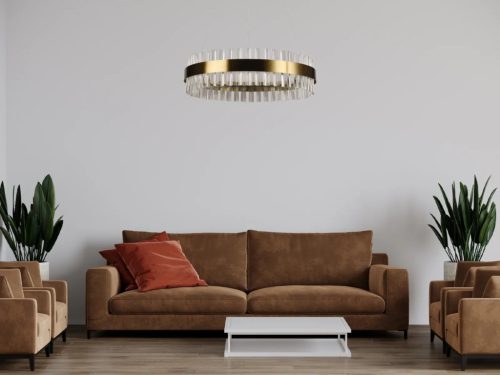 LED design mennyezeti lámpa 50W, 600 mm, 3000-6500K, IP20 - J6301/C