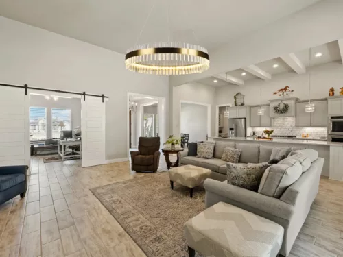 LED design mennyezeti lámpa 55W, Ø800 mm, 3000K-6500K, IP20 - J6302/C