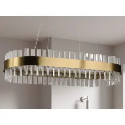   LED design mennyezeti lámpa 45W, 800x350 mm, 3000K-6500K, IP20 - J6303/C