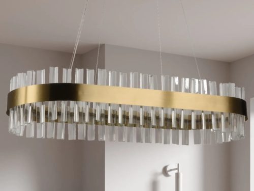 LED design mennyezeti lámpa 45W, 800x350 mm, 3000K-6500K, IP20 - J6303/C