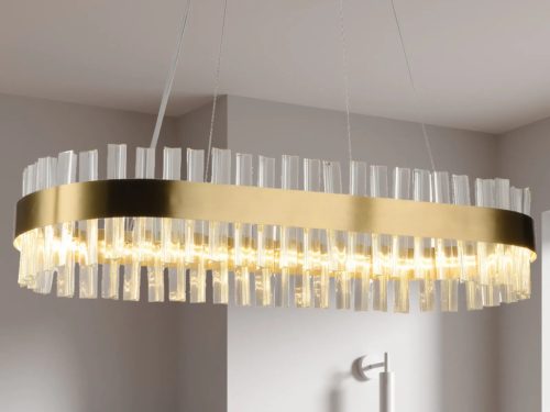 LED design mennyezeti lámpa 45W, 800x350 mm, 3000K-6500K, IP20 - J6303/C