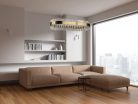 LED design mennyezeti lámpa 45W, 800x350 mm, 3000K-6500K, IP20 - J6303/C
