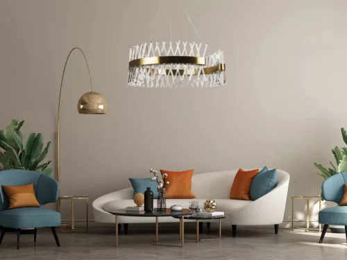 LED design mennyezeti lámpa 175W, Ø800x300 mm, 3000K-6500K, IP20 - J6305/C