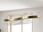 LED design mennyezeti lámpa 105W, 1000x300 mm, 3000K-6500K, IP20 - J6306/C