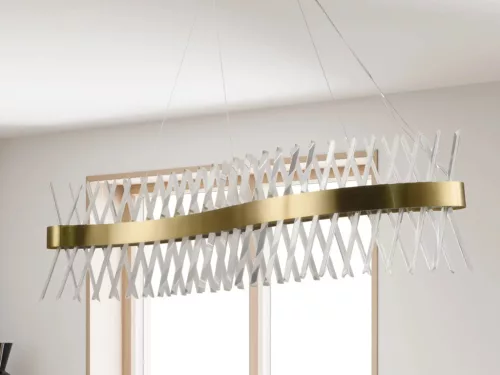 LED design mennyezeti lámpa 105W, 1000x300 mm, 3000K-6500K, IP20 - J6306/C