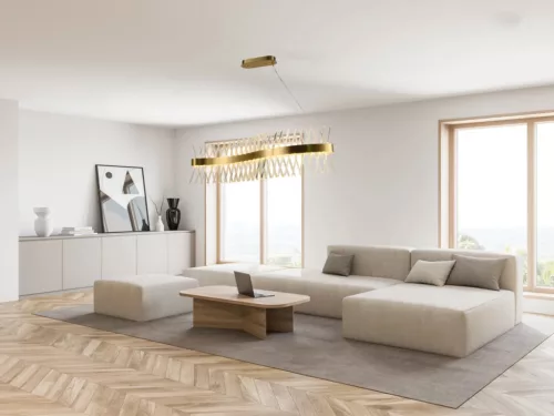 LED design mennyezeti lámpa 105W, 1000x300 mm, 3000K-6500K, IP20 - J6306/C