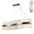 LED design mennyezeti lámpa 105W, 1000x300 mm, 3000K-6500K, IP20 - J6306/C