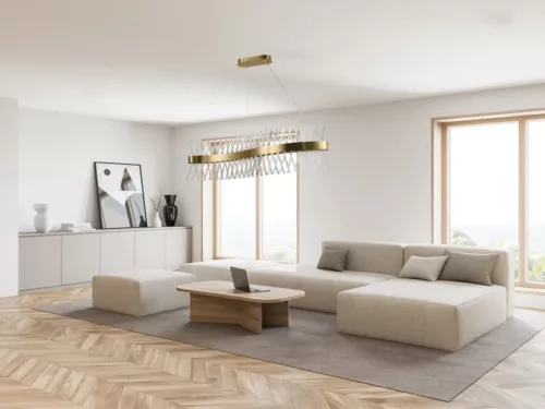 LED design mennyezeti lámpa 105W, 1000x300 mm, 3000K-6500K, IP20 - J6306/C