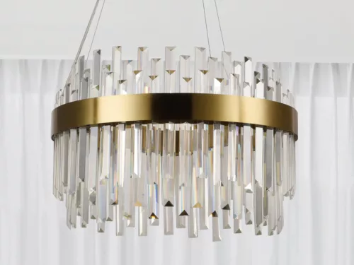 LED design mennyezeti lámpa 70W, 4600 lm, Ø500x300 mm, 3000K-6500K - J6310/C