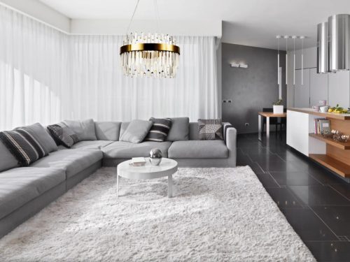 LED design mennyezeti lámpa 70W, 4600 lm, Ø500x300 mm, 3000K-6500K - J6310/C