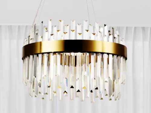 LED design mennyezeti lámpa 70W, 4600 lm, Ø500x300 mm, 3000K-6500K - J6310/C