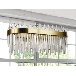   LED design mennyezeti lámpa 100W, 6500 lm, 800x350x300 mm, 3000K-6500K - J6312/C