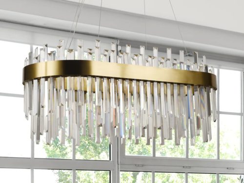 LED design mennyezeti lámpa 100W, 6500 lm, 800x350x300 mm, 3000K-6500K - J6312/C