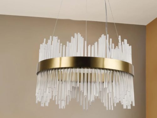 LED design mennyezeti lámpa 70W, 4600 lm, Ø500 mm, 3000K-6500K - J6313/C