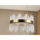 LED design mennyezeti lámpa 70W, 4600 lm, Ø500 mm, 3000K-6500K - J6313/C