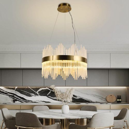 LED design mennyezeti lámpa 70W, 4600 lm, Ø500 mm, 3000K-6500K - J6313/C