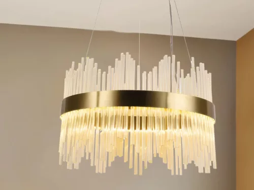 LED design mennyezeti lámpa 70W, 4600 lm, Ø500 mm, 3000K-6500K - J6313/C