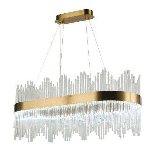 LED design mennyezeti lámpa 90W, 5900 lm, 800x350 mm, 3000K-6500K - J6316/C