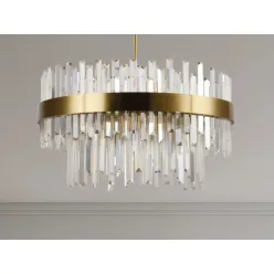   LED design mennyezeti lámpa 80W, 5300 lm, 600 mm, 3000K-6500K - J6321/C