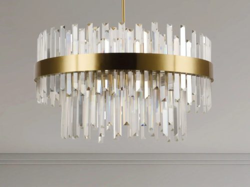 LED design mennyezeti lámpa 80W, 5300 lm, 600 mm, 3000K-6500K - J6321/C