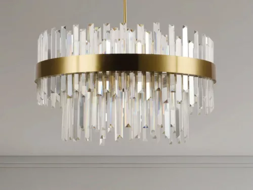 LED design mennyezeti lámpa 80W, 5300 lm, 600 mm, 3000K-6500K - J6321/C