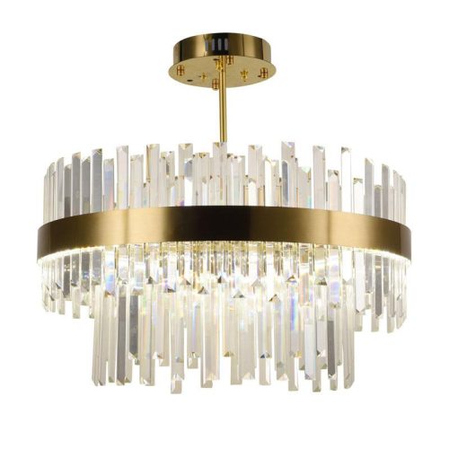 LED design mennyezeti lámpa 80W, 5300 lm, 600 mm, 3000K-6500K - J6321/C