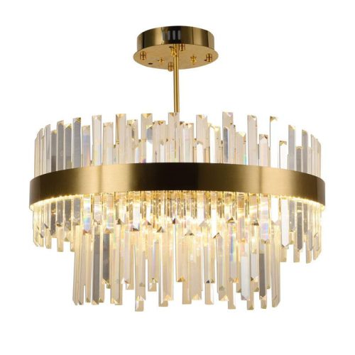 LED design mennyezeti lámpa 80W, 5300 lm, 600 mm, 3000K-6500K - J6321/C