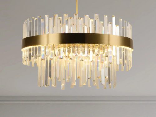 LED design mennyezeti lámpa 80W, 5300 lm, 600 mm, 3000K-6500K - J6321/C