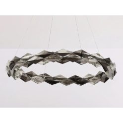   LED design mennyezeti lámpa 40W, 2600 lm, 3000K-6500K, Ø600 mm, króm - J6327/CH