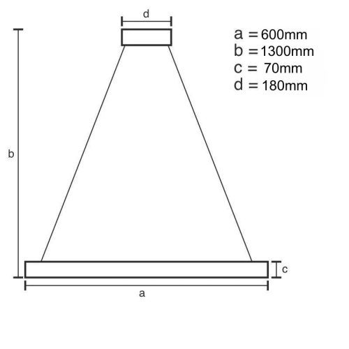 LED design mennyezeti lámpa 40W, 2600 lm, 3000K-6500K, Ø600 mm, fém/kristály - J6330/C