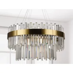   LED design mennyezeti lámpa, 80W, 5300 lm, 3000-6500K, Ø600 mm - J6339/C