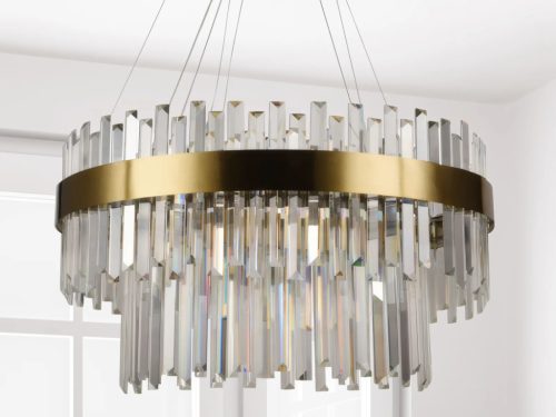 LED design mennyezeti lámpa, 80W, 5300 lm, 3000-6500K, Ø600 mm - J6339/C