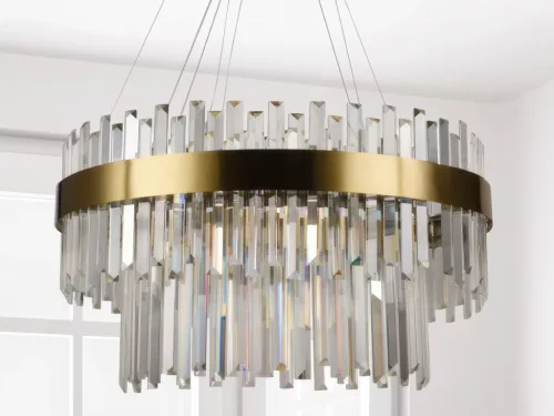 LED design mennyezeti lámpa, 80W, 5300 lm, 3000-6500K, Ø600 mm - J6339/C