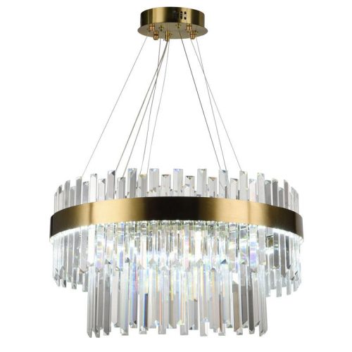 LED design mennyezeti lámpa, 80W, 5300 lm, 3000-6500K, Ø600 mm - J6339/C