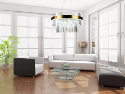 LED design mennyezeti lámpa, 80W, 5300 lm, 3000-6500K, Ø600 mm - J6339/C