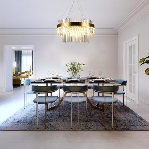 LED design mennyezeti lámpa, 80W, 5300 lm, 3000-6500K, Ø600 mm - J6339/C