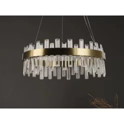   LED design mennyezeti lámpa, 80W, 5300 lm, 3000-6500K, Ø600 mm - J6342/C