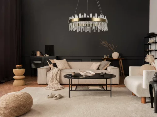 LED design mennyezeti lámpa, 80W, 5300 lm, 3000-6500K, Ø600 mm - J6342/C