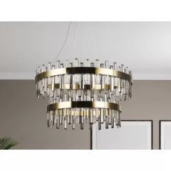   LED design mennyezeti lámpa, 80W, 5300 lm, 3000-6500K, Ø600 mm - J6343/C
