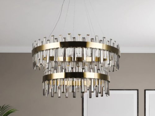 LED design mennyezeti lámpa, 80W, 5300 lm, 3000-6500K, Ø600 mm - J6343/C