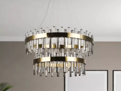 LED design mennyezeti lámpa, 80W, 5300 lm, 3000-6500K, Ø600 mm - J6343/C