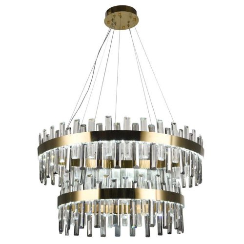 LED design mennyezeti lámpa, 80W, 5300 lm, 3000-6500K, Ø600 mm - J6343/C