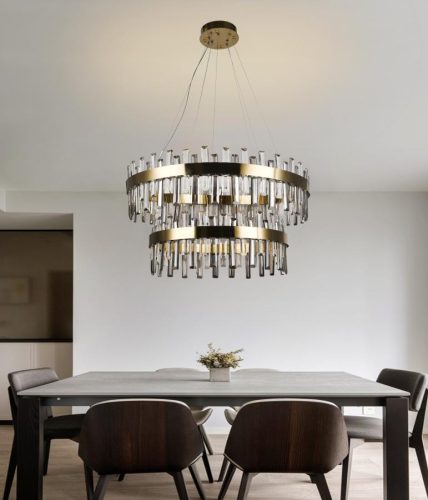 LED design mennyezeti lámpa, 80W, 5300 lm, 3000-6500K, Ø600 mm - J6343/C