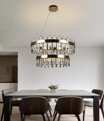 LED design mennyezeti lámpa, 80W, 5300 lm, 3000-6500K, Ø600 mm - J6343/C