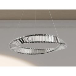   LED design mennyezeti lámpa, 40W, 2600 lm, 3000-6500K, Ø600 mm - J6349/CH
