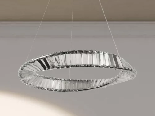 LED design mennyezeti lámpa, 40W, 2600 lm, 3000-6500K, Ø600 mm - J6349/CH